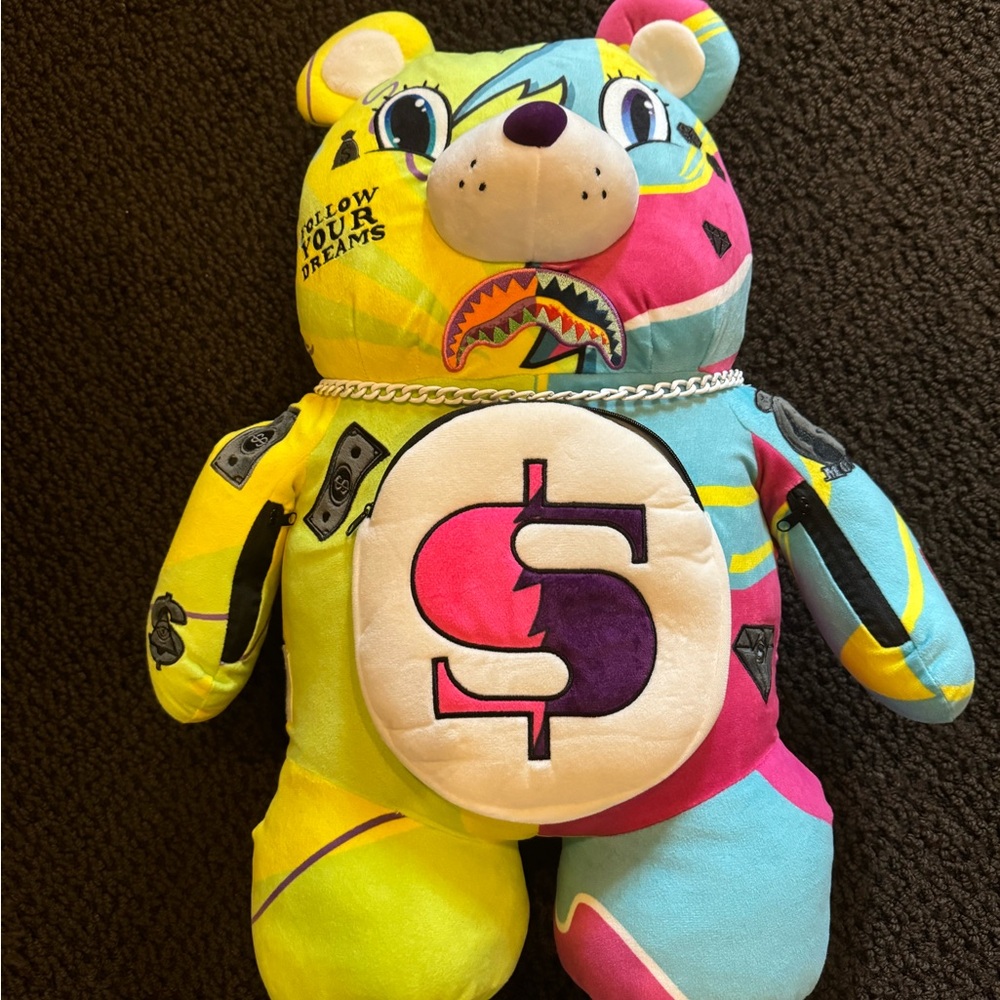 SPRAYGROUND STUFFED BEAR BACKPACK NWT